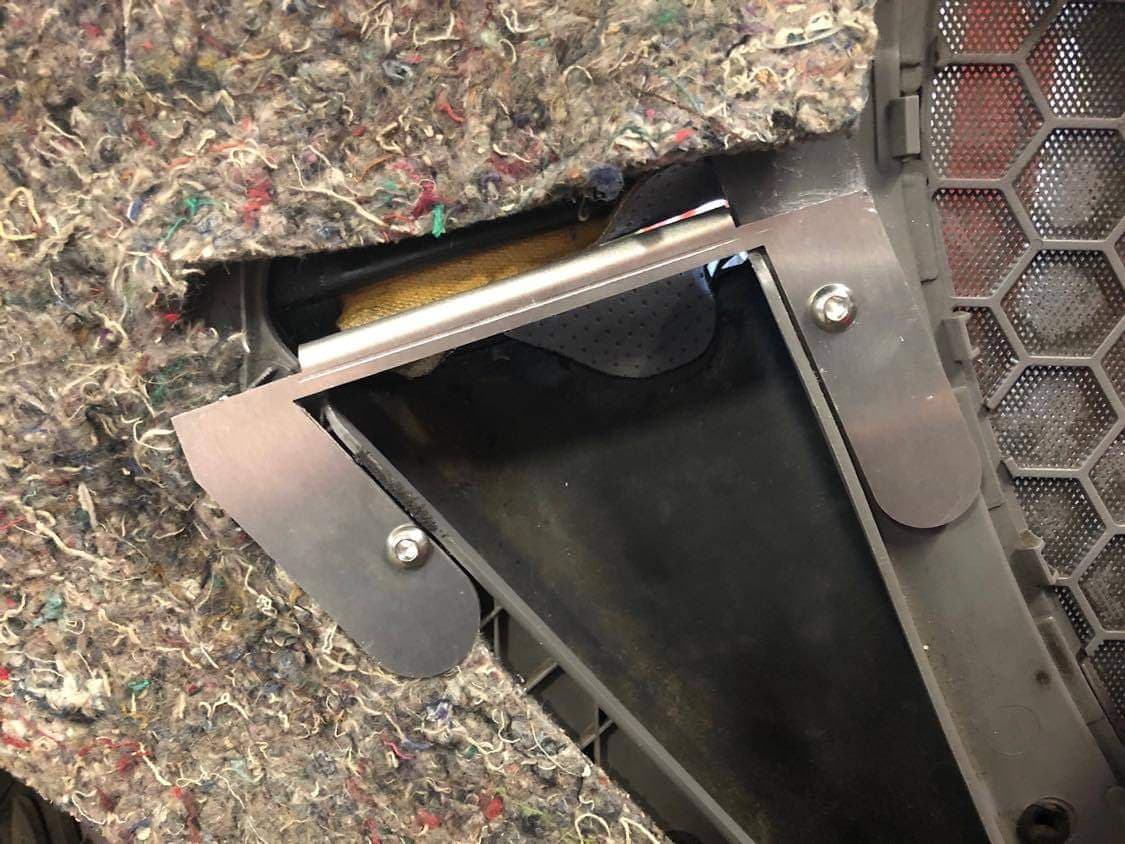 OBS Solutions Passenger Door Panel Repair Bracket - 1992-1997 Ford F-Series & Bronco