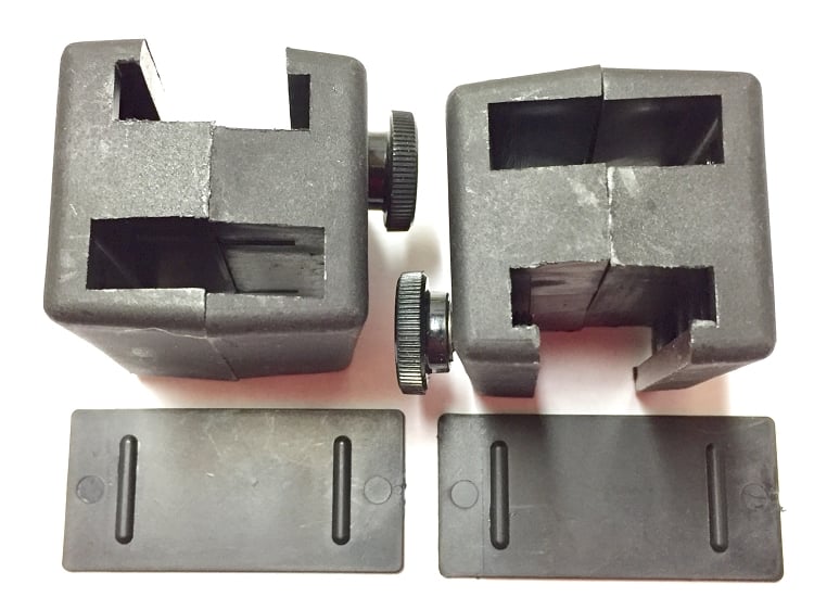 Complete Performance Extend-A-Mirror Replacement Blocks - 1980-1997 Ford F-Series & Bronco