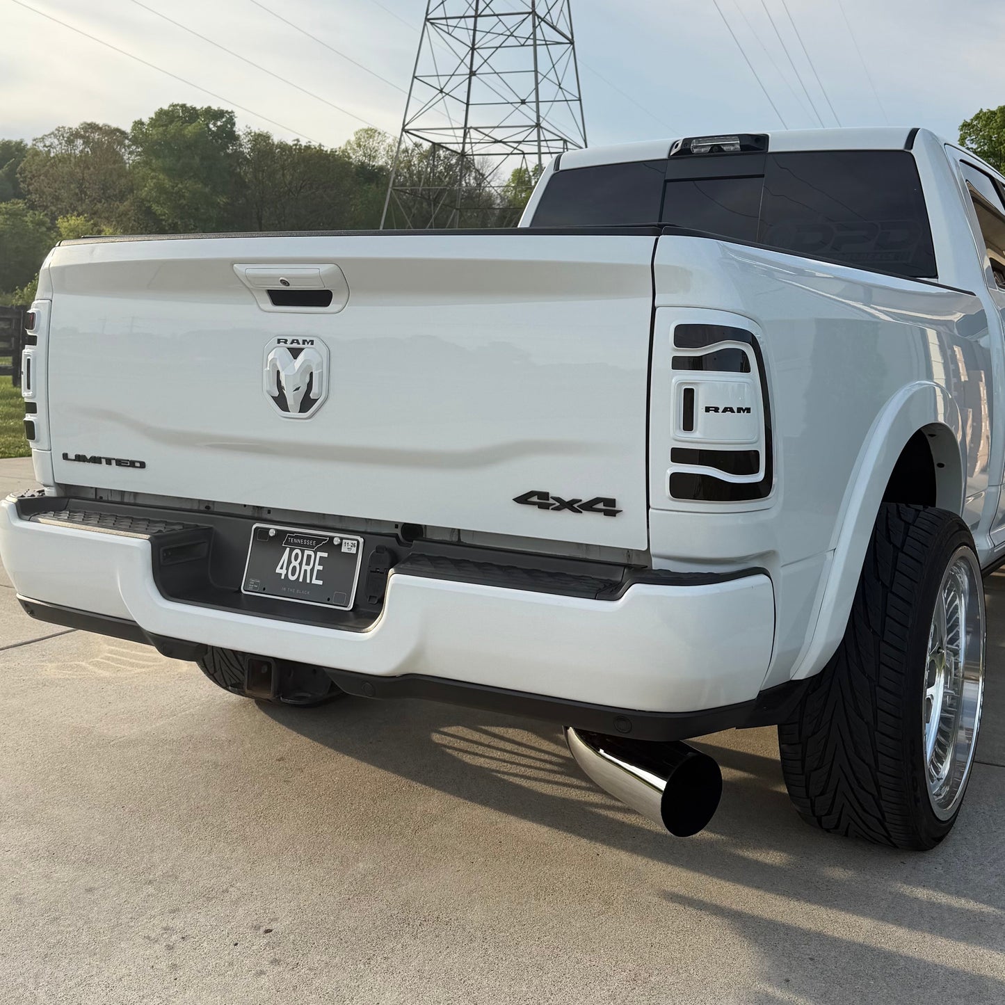 4 inch to 6 inch Chrome Elbow Exhaust Tip